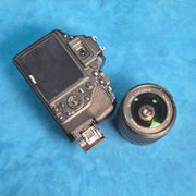 Pre-owned Nikon D3500 + AF-P 18-55mm G VR lens AS45