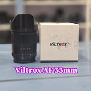 c) Viltrox AF 33mm F1.4 Portrait Lens (Excellent Condition)