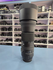 Sigma 150-600mm f/5-6.3 DG OS HSM Contemporary | Full-Frame Super Telephoto Zoom Lens for Canon EF / Nikon F Cameras | Ideal for Wildlife, Birds, Sports & Outdoor Photography | SK264