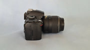 c) Nikon D3000 with 18-55mm Lens – 10.2MP DSLR Camera | Beginner Friendly | Sharp Image Quality