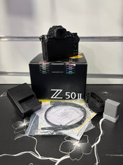 Nikon Z50 II Body | 20.9MP APS-C Mirrorless | EXPEED 7 | 4K 60p Video | AI Subject Detection AF | Vari-Angle Touchscreen SK343
