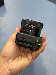 c) Sony alpha a6400 with 16-50mm lens full kit.