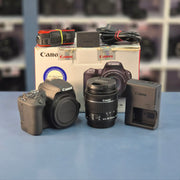 Canon EOS 200D DSLR Camera with EF-S 18-55mm IS STM Lens | Excellent Condition | AS21