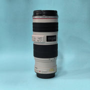 a) Canon EF 70-200mm f/4L IS USM Telephoto Zoom Lens | Lightweight L-Series | Image Stabilized | Pro Portrait & Wildlife Lens SK1041