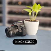 b) Nikon D3500 + 18-55mm Kit Lens | Beginner Friendly DSLR | Lightweight & Powerful | SK251
