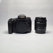 Pre-owned Canon EOS 77D + 18-55mm IS STM lens AS60