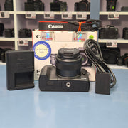 Demo unit Canon EOS M50 + 15-45mm IS STM lens AS18