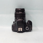a) Canon EOS 550D DSLR Camera with 18-55mm IS II Lens | 18MP APS-C | Full HD Video | Beginner Friendly DSLR | Lightweight Camera | (Code AB05)