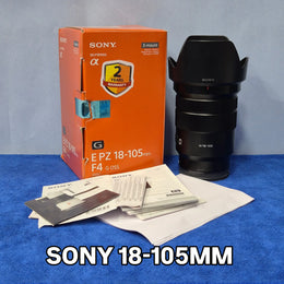 c) Sony 18-105mm f/4 Power Zoom – Perfect for Video & Photography