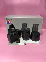 Canon EOS 200D Mark II DSLR Camera with Canon EF-S 18-55mm f/4-5.6 IS STM Lens | 24.1MP APS-C | 4K Video | Excellent Condition | SK464