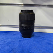 a) Nikon AF-S Micro NIKKOR 105mm f/2.8G IF-ED VR Lens | Professional Macro & Portrait Prime Lens | Nikon F-Mount | (Code: SK162)