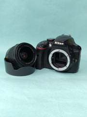 b) Nikon D3400 DSLR + AF-P 18-55mm VR Lens Kit | SK1012