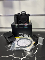Nikon Z50 II Body | 20.9MP APS-C Mirrorless | EXPEED 7 | 4K 60p Video | AI Subject Detection AF | Vari-Angle Touchscreen SK343