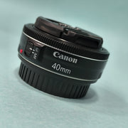 a) Canon EF 40mm f/2.8 STM Pancake Lens | Ultra Slim & Lightweight | Fast STM Autofocus | Perfect for Street & Everyday Photography SK1043
