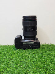 a) Canon EOS 6D Mark II DSLR Camera with 24-105mm Lens | 26.2MP Full-Frame Sensor | Dual Pixel Autofocus | Full HD Video | Versatile L-Series Zoom Kit | SK1055