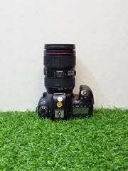 a) Canon EOS 6D Mark II DSLR Camera with 24-105mm Lens | 26.2MP Full-Frame Sensor | Dual Pixel Autofocus | Full HD Video | Versatile L-Series Zoom Kit | SK1055