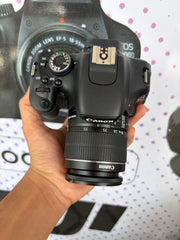 Canon EOS Rebel T3i (600D) DSLR Camera with Canon EF-S 18-55mm Lens | 18MP Full HD Flip Screen | SK392