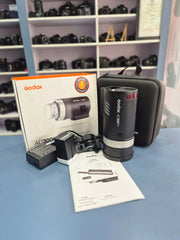 GODOX AD300 Pro Outdoor Flash | 300Ws Portable TTL Strobe Light with HSS 1/8000s | Ideal for Outdoor Portraits, Weddings, Fashion, Commercial Shoots & Creative Lighting | SK265