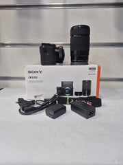 Sony alpha 6100 with E PZ 16-50mm F3.5-5.6 OSS lens & E 55-210mm F4.5-6.3 OSS lens SK299
