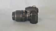 c) Nikon D3000 with 18-55mm Lens – 10.2MP DSLR Camera | Beginner Friendly | Sharp Image Quality