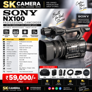 Pre-owned Sony NX100 video camera AS37