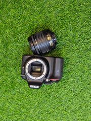 a) Nikon D5300 DSLR Camera with 18-55mm f/3.5-5.6 VR Lens | 24.2MP APS-C Sensor | Full HD Video | WiFi & GPS | Vari-Angle Screen | Beginner Friendly Photography Camera 📸🔥
