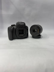 Canon EOS 3000D DSLR camera with EF-S 18-55mm 1:3.5-5.6 IS II lens SK323
