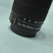 a) Canon EF-S 55-250mm f/4-5.6 IS STM Telephoto Zoom Lens | Compact & Lightweight | Smooth STM Autofocus | Ideal for Wildlife & Portrait Photography SK1042