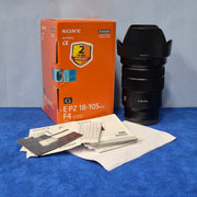 c) Sony 18-105mm f/4 Power Zoom – Perfect for Video & Photography
