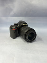 Nikon D3200 DSLR Camera with AF-S NIKKOR 18-55mm f/3.5-5.6G VR Lens | 24.2MP HD Camera | SK393