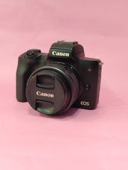 b) Canon EOS M50 Mark ii Mirrorless Camera wifi model with 15-45mm lens SK1013