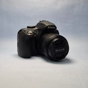 Pre-owned Nikon D3400 + 18-55mm G VR lens AS68