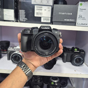 Panasonic Lumix DMC-G85 with G Vario 12-60mm f/3.5-5.6 ASPH Lens | Weather-Sealed 4K Mirrorless Camera for Photography, Travel & Cinematic Video | SK236