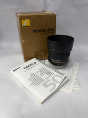 Nikon AF-S NIKKOR 50mm f/1.8G Prime Lens | Fast Portrait Lens | Nikon F Mount | SK358