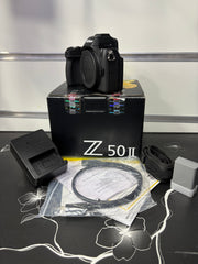 Nikon Z50 II Body | 20.9MP APS-C Mirrorless | EXPEED 7 | 4K 60p Video | AI Subject Detection AF | Vari-Angle Touchscreen SK343