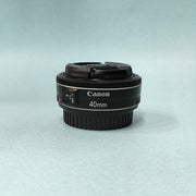 a) Canon EF 40mm f/2.8 STM Pancake Lens | Ultra Slim & Lightweight | Fast STM Autofocus | Perfect for Street & Everyday Photography SK1043