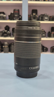 c) Canon EF 75-300mm f/4-5.6 – Wildlife & Sports Lens