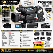 Pre-owned Panasonic HDC-MDH1 Video Camera AS43