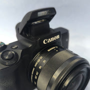 a) Canon EOS M50 Mark II with 15-45mm Lens | 24.1MP Mirrorless Camera | 4K Video & Vlogging Camera | Compact Creator Kit