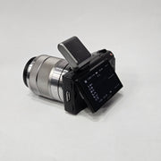b) Sony NEX-5 with 18-55mm OSS Lens | Compact Mirrorless Camera Kit | SK503