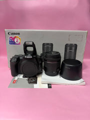 Canon EOS 200D Mark II DSLR Camera with Canon EF-S 18-55mm f/4-5.6 IS STM Lens | 24.1MP APS-C | 4K Video | Excellent Condition | SK464