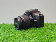 a) Canon EOS 550D DSLR with 18-55mm IS II Lens | 18MP APS-C | Full HD Video | Beginner Camera