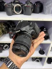 Nikon D5100 + AF-P 18-55mm f/3.5-5.6G Lens | Budget DSLR for Beginners | Flip Screen | Full HD Video SK472