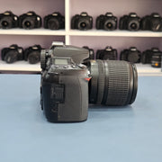 b) Nikon D90 DSLR Camera with 18-105mm VR Lens | 12.3MP | HD Video | Reliable Nikon DX Camera | SK252