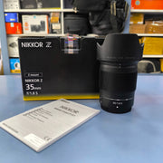 Nikon NIKKOR Z 35mm f/1.8 S Lens Full-Frame Wide-Angle Prime Lens for Nikon Z Mirrorless Cameras SK260