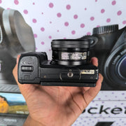 Sony Alpha A6300 with E PZ 16-50mm f/3.5-5.6 OSS Lens | 24.2MP APS-C Mirrorless Camera for Photography, Travel, Vlogging, Content Creation & 4K Video Recording | SK248