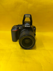 Nikon D3500 DSLR Camera with AF-P DX NIKKOR 18-55mm f/3.5-5.6G VR Lens | 24.2MP | Full HD | SK440