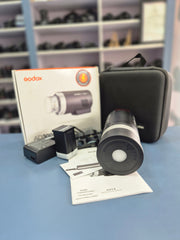 GODOX AD300 Pro Outdoor Flash | 300Ws Portable TTL Strobe Light with HSS 1/8000s | Ideal for Outdoor Portraits, Weddings, Fashion, Commercial Shoots & Creative Lighting | SK265