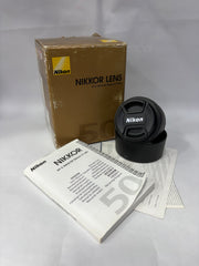 Nikon AF-S NIKKOR 50mm f/1.8G Prime Lens | Fast Portrait Lens | Nikon F Mount | SK358