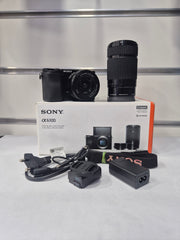 Sony alpha 6100 with E PZ 16-50mm F3.5-5.6 OSS lens & E 55-210mm F4.5-6.3 OSS lens SK299
